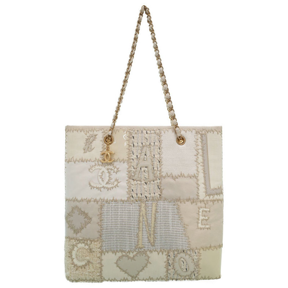 Chanel Patchwork Chain Tote Bag